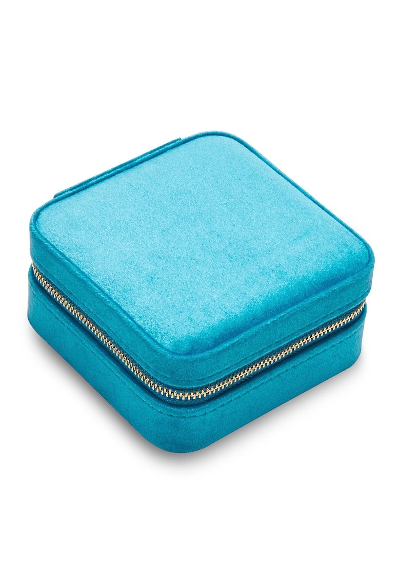 Cutie de bijuterii din catifea cu fermoar
