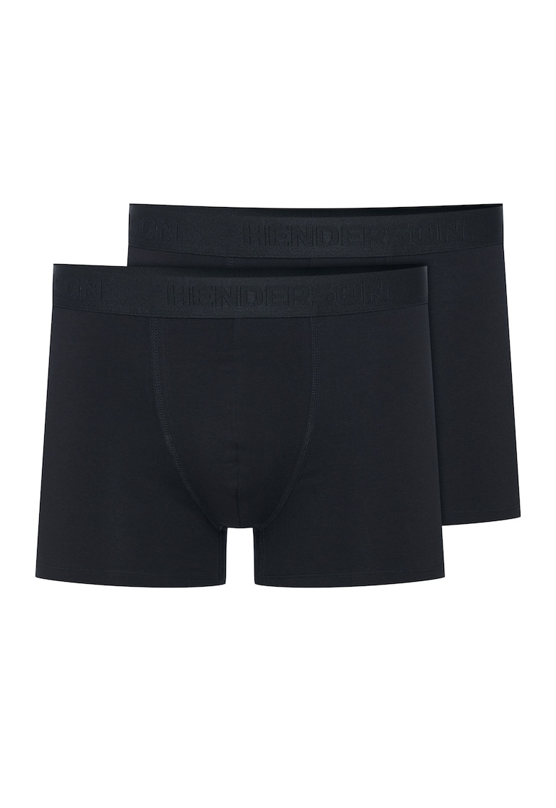 Boxeri (crac mai lung) barbati set de 2 perechi Move Negru