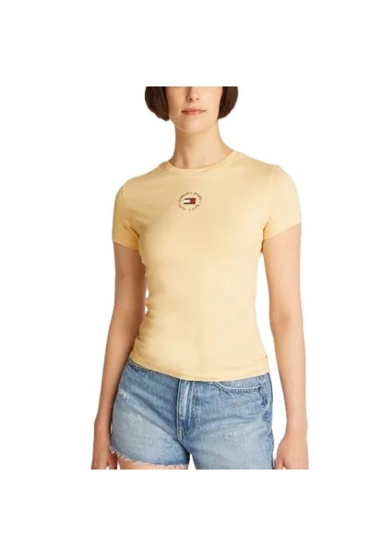 Tricou TJW SLIM ESSENTIAL LOGO 2TEE-DW0DW20316-ZGA