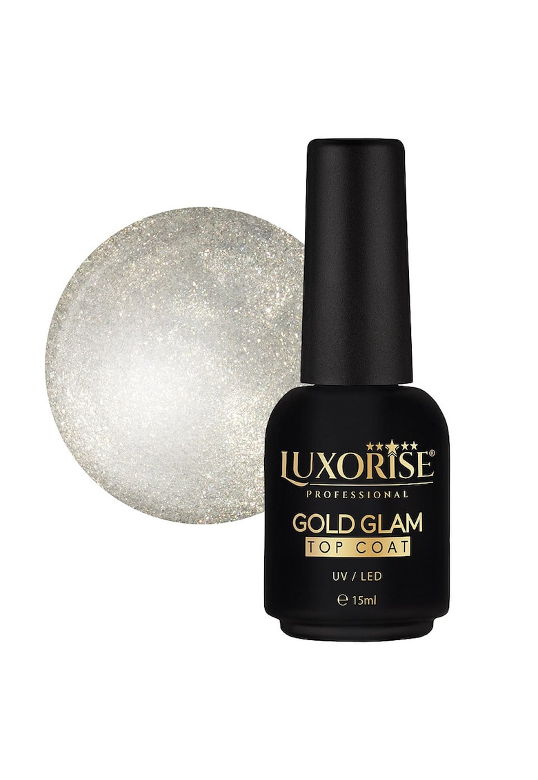 Gold Glam Top Coat 15ml