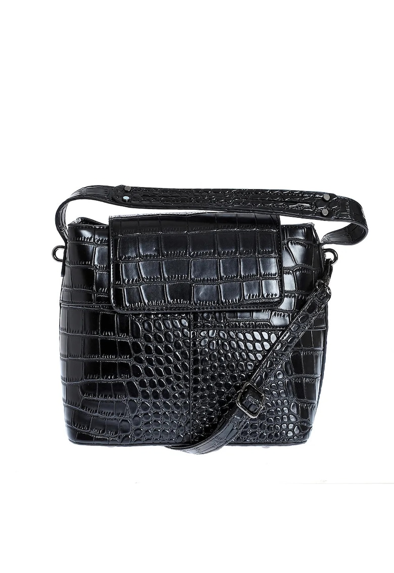 Geanta neagra de umar cu maner fix