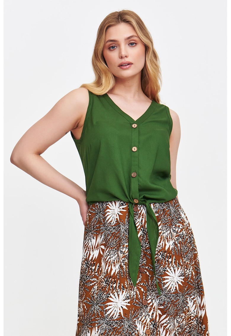 Camasa vaporoasa cu model grafic