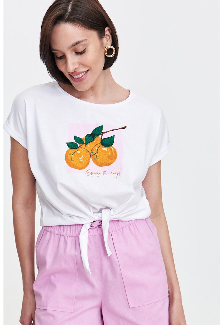 Tricou cu imprimeu fructat Tricou cu imprimeu fructat