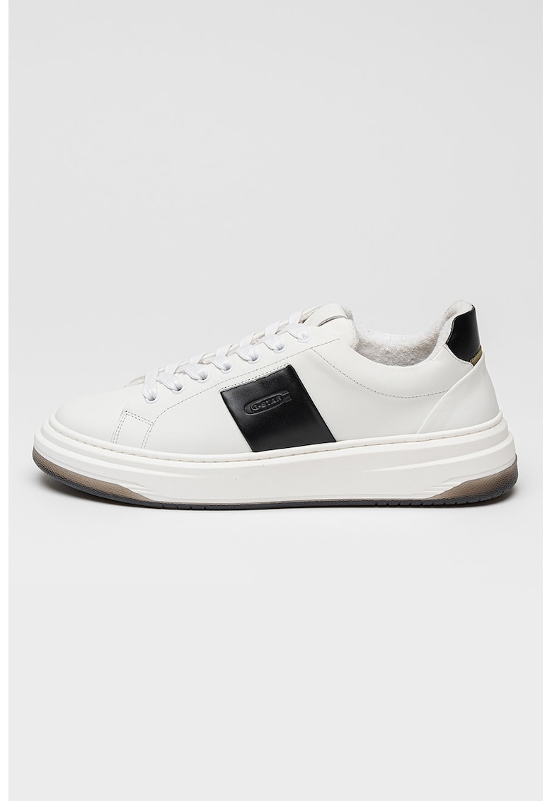 Pantofi sport din piele cu insertii din material textil Samovar