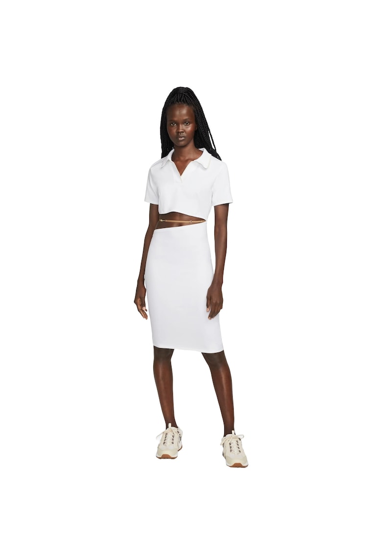 Rochie femei  Wmns Jacquemus Nrg Dri-fit Dress - Alb Rochie femei  Wmns Jacquemus Nrg Dri-fit Dress - Alb