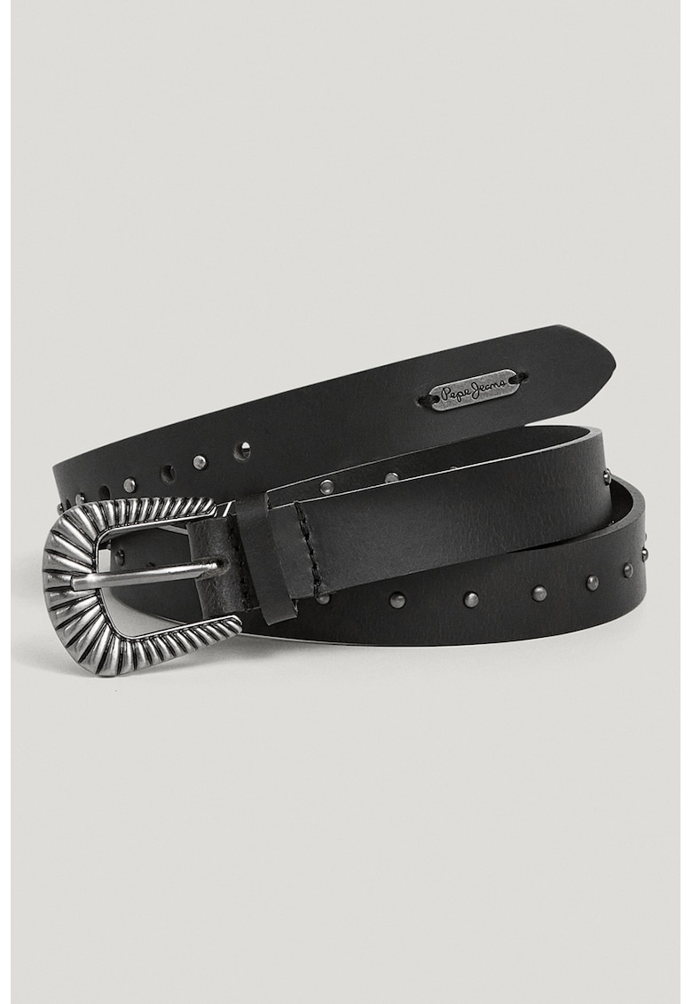 Curea din piele cu logo