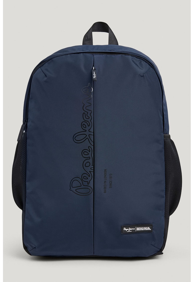 Rucsac din material textil cu imprimeu logo