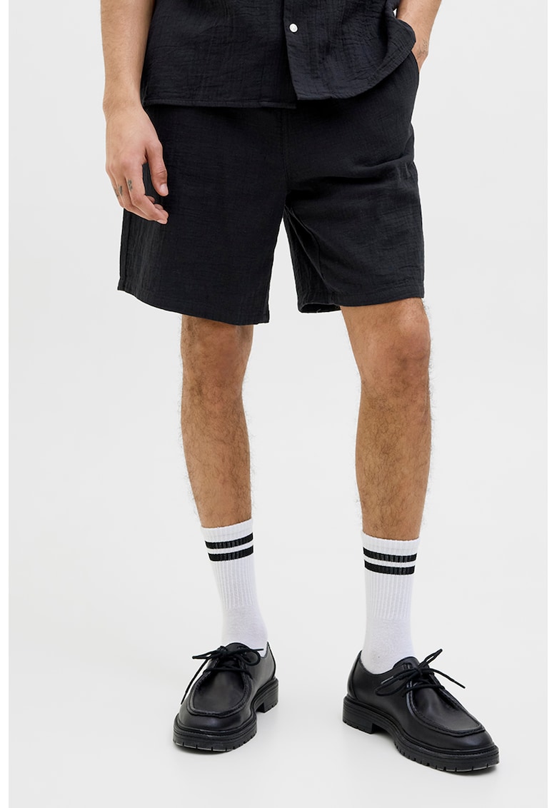 Pantaloni scurti de bumbac cu buzunare