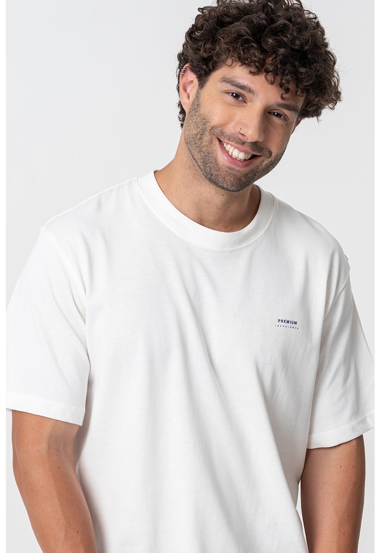 Tricou cu imprimeu grafic pe spate Tricou cu imprimeu grafic pe spate