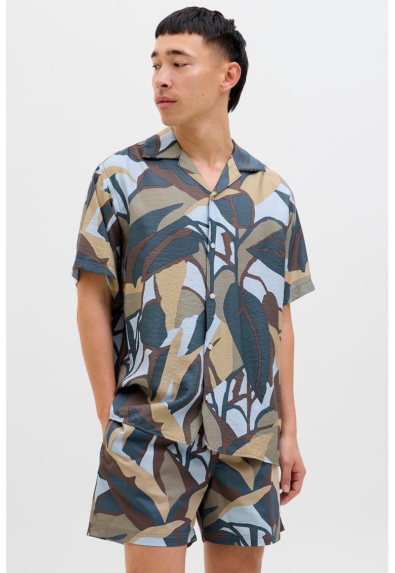 Camasa cu maneci scurte si model