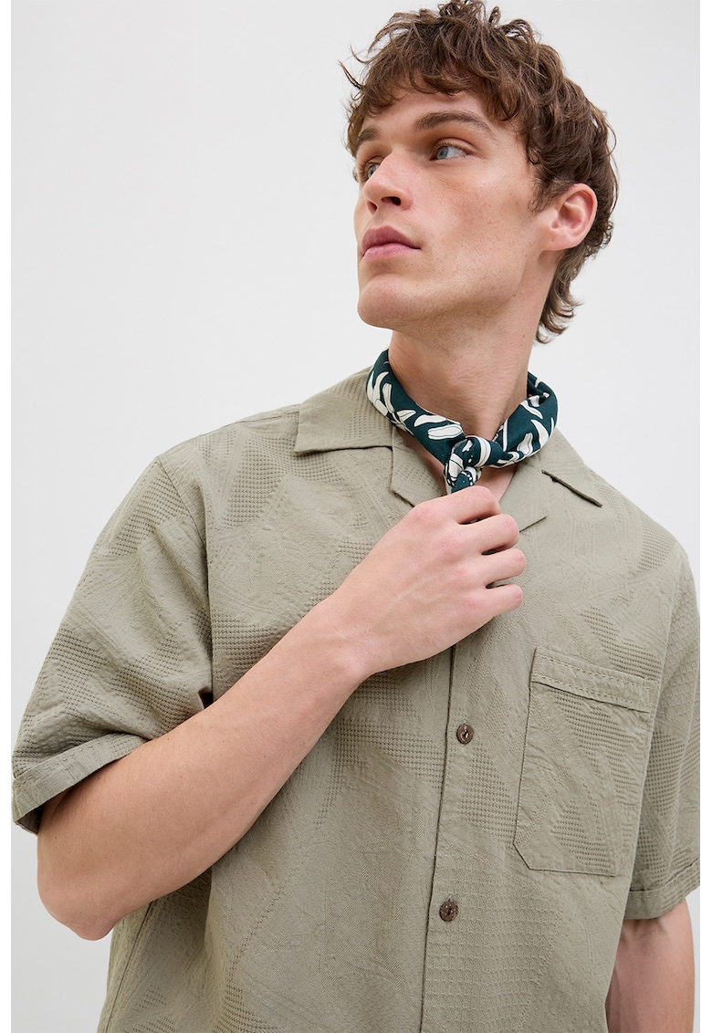 Camasa cu maneci scurte - Verde muschi