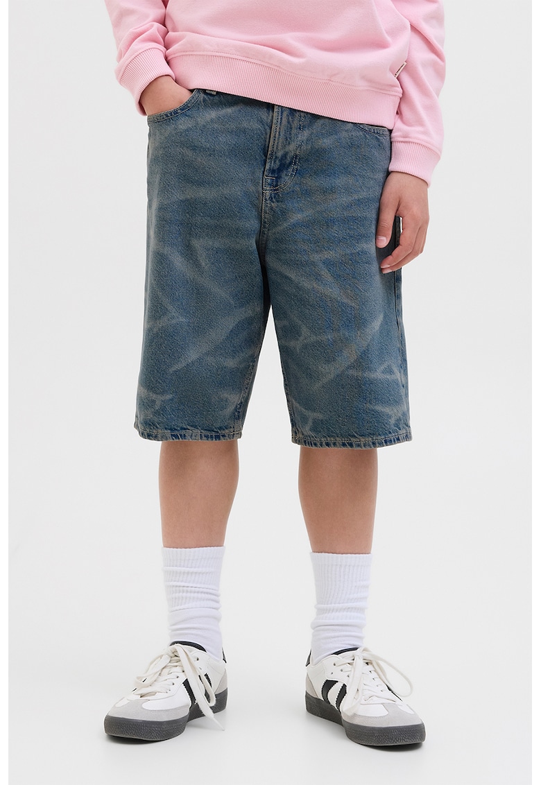Pantaloni scurti relaxed fit din denim