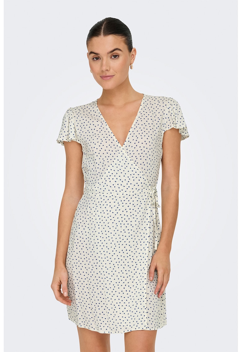 Rochie petrecuta cu model abstract Sezen