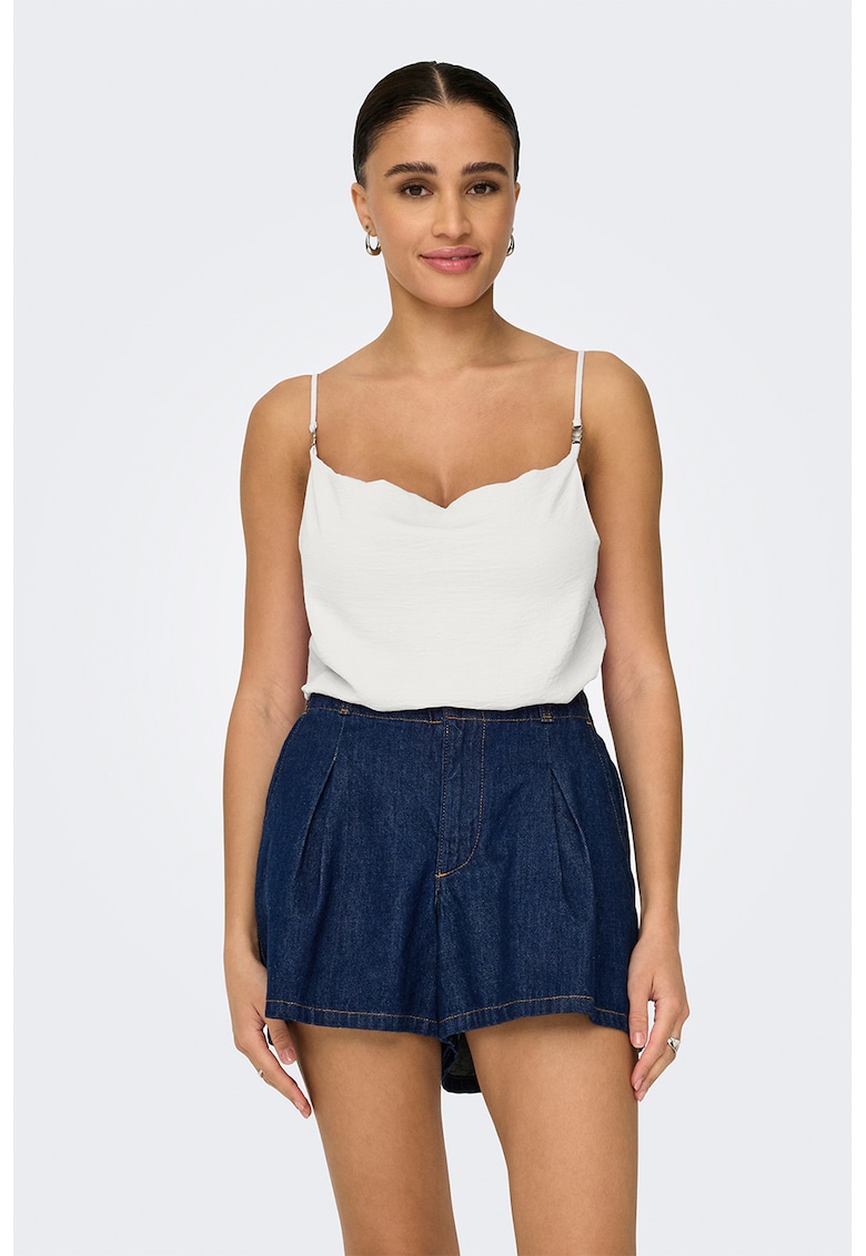 Top cu bretele ajustabile