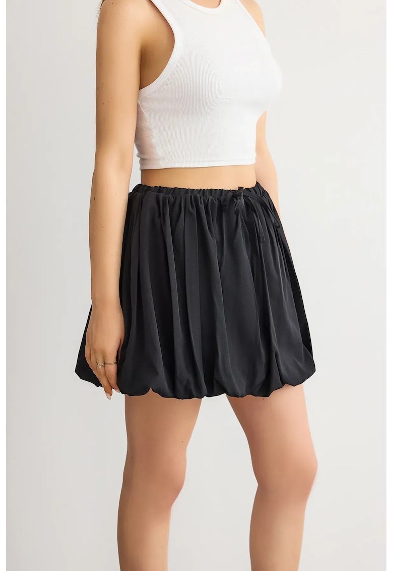 Fusta dama satin - negru