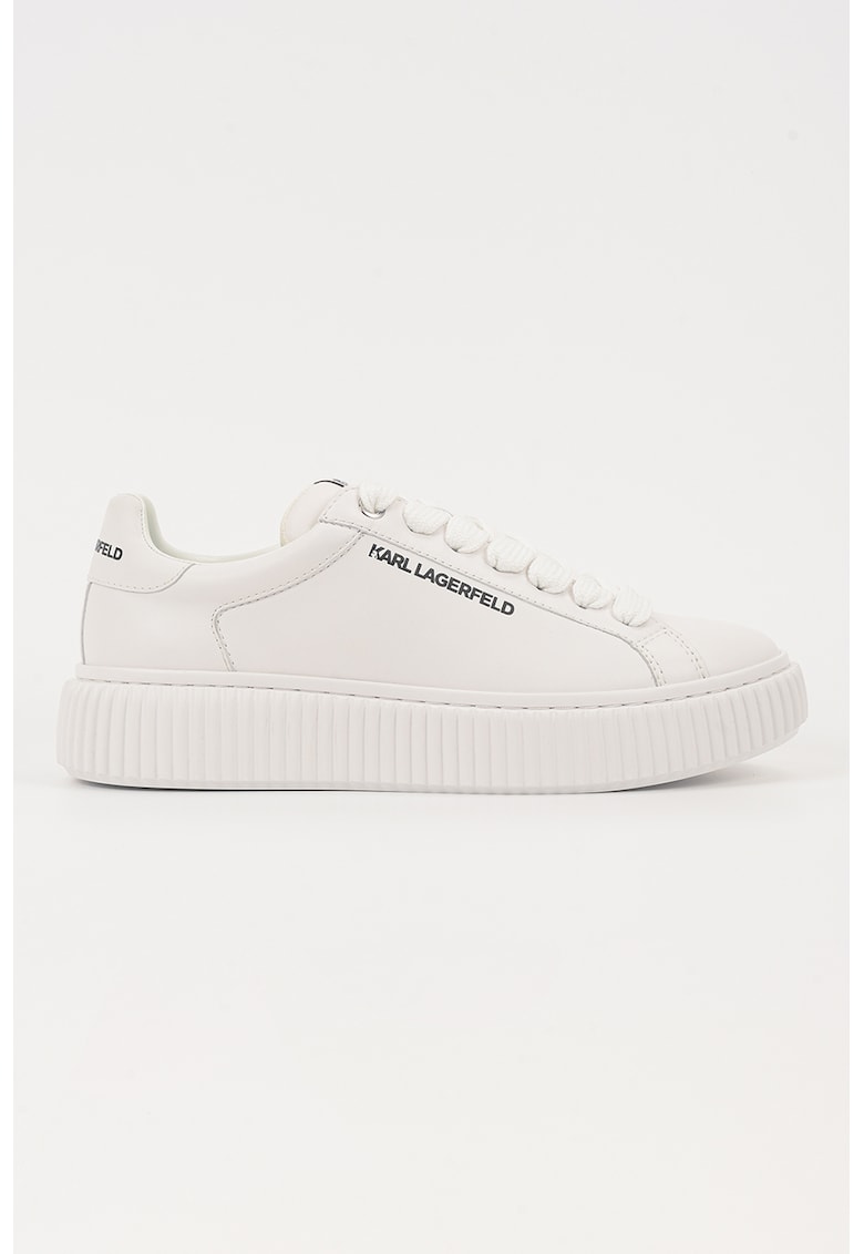 Pantofi sport de piele Kaprika - Alb