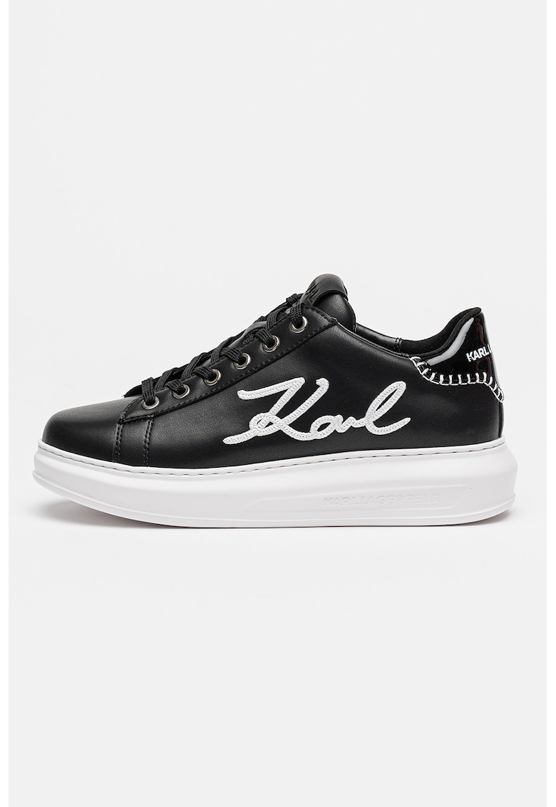 Pantofi sport din piele Kapri Cornelly - Negru