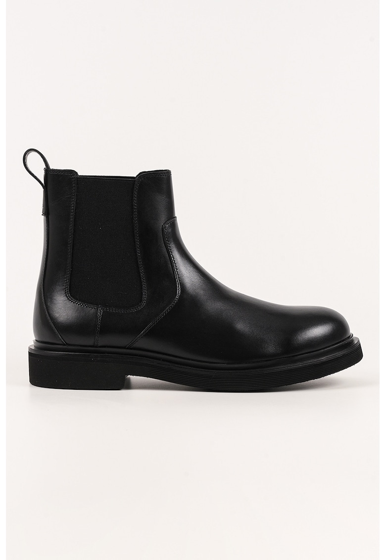 Ghete din piele - Negru