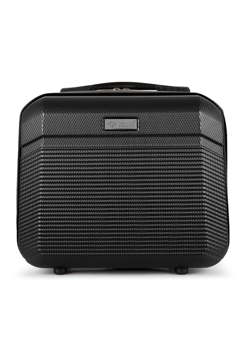 Solier Geanta de voiaj mica STL945 ABS neagra - trusa rigida de cabina