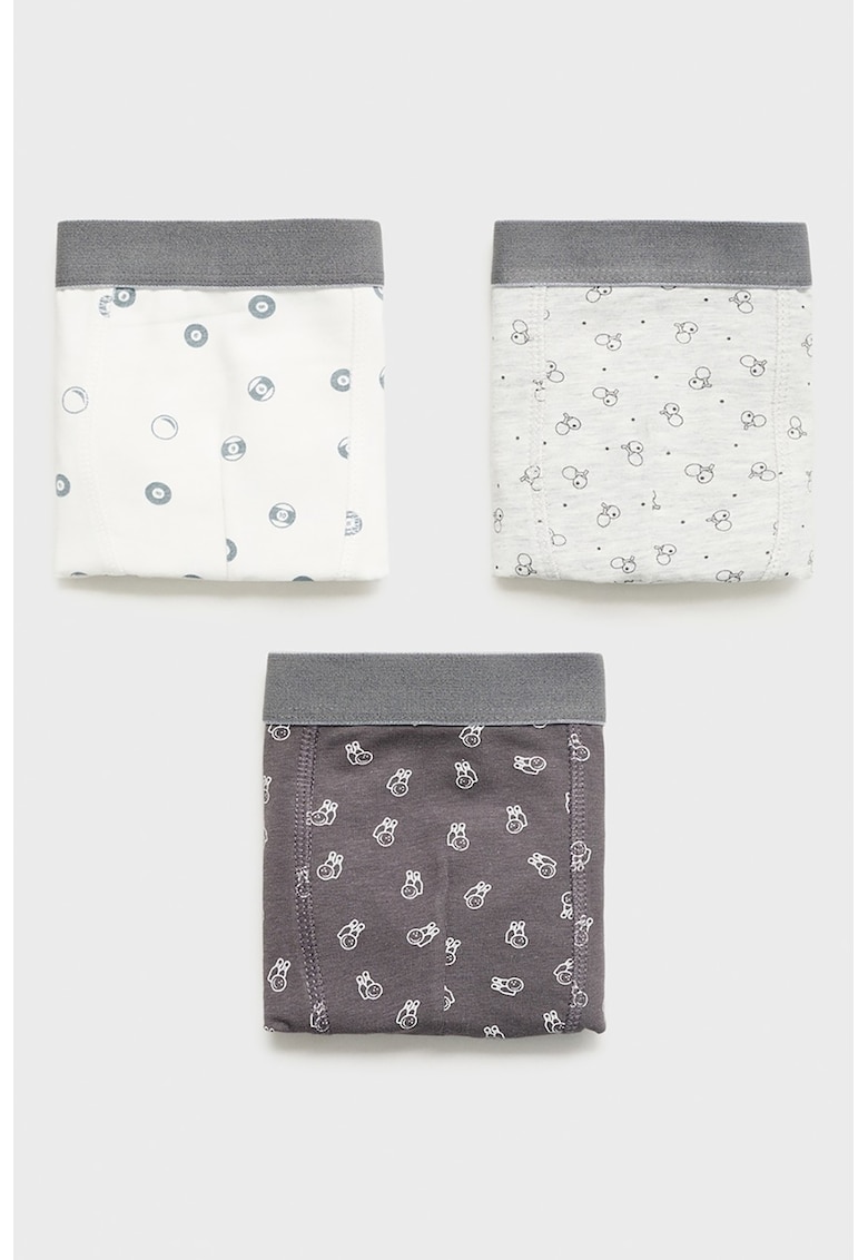 Set de boxeri cu model - 3 perechi