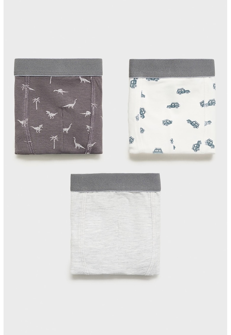 Set de boxeri cu model - 3 perechi