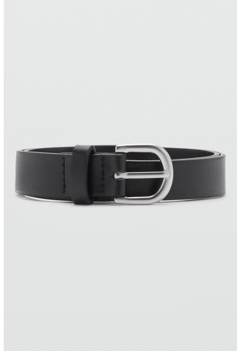 Curea din piele ecologica - Negru -