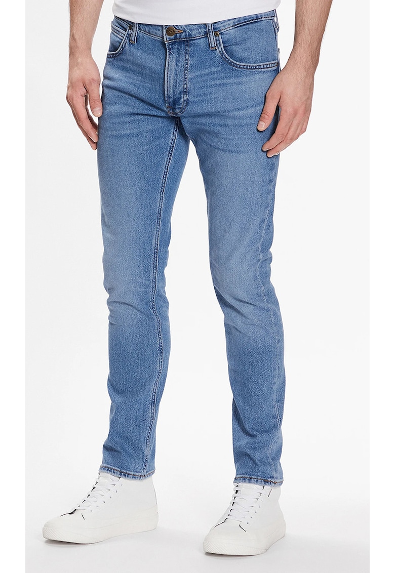 Blugi barbatesti LUKE bumbac/elastan - albastru