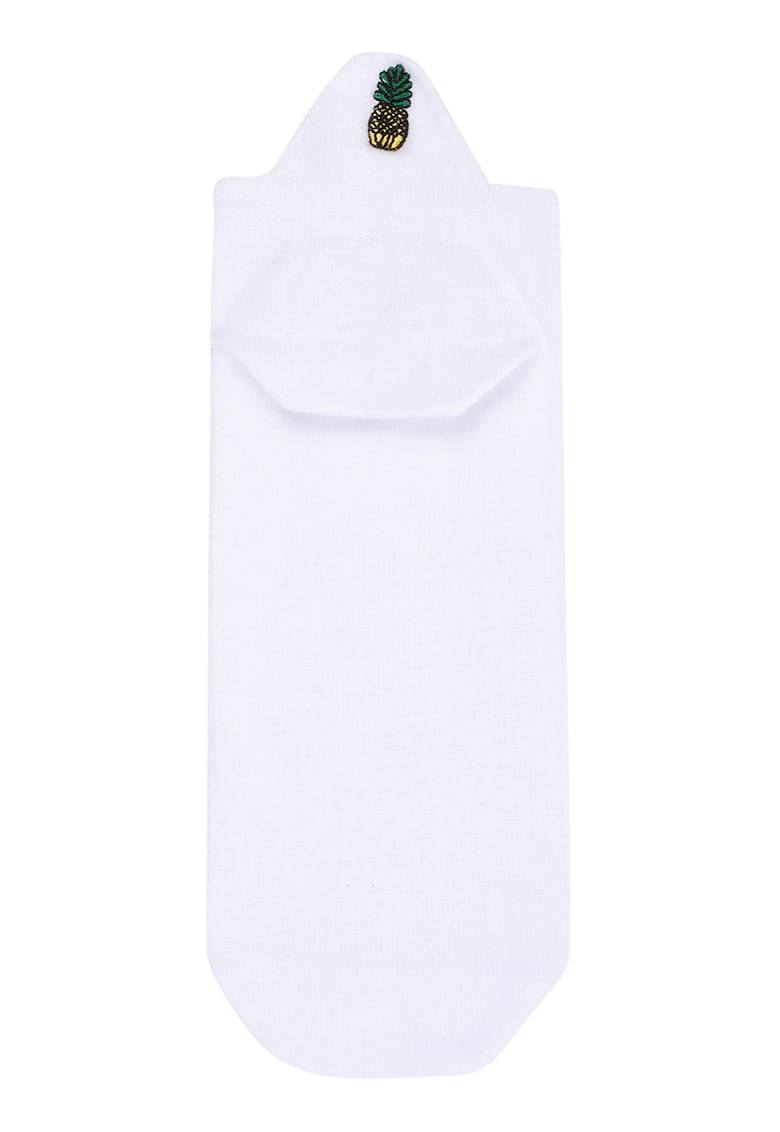 Sosete pana la glezna - cu model grafic