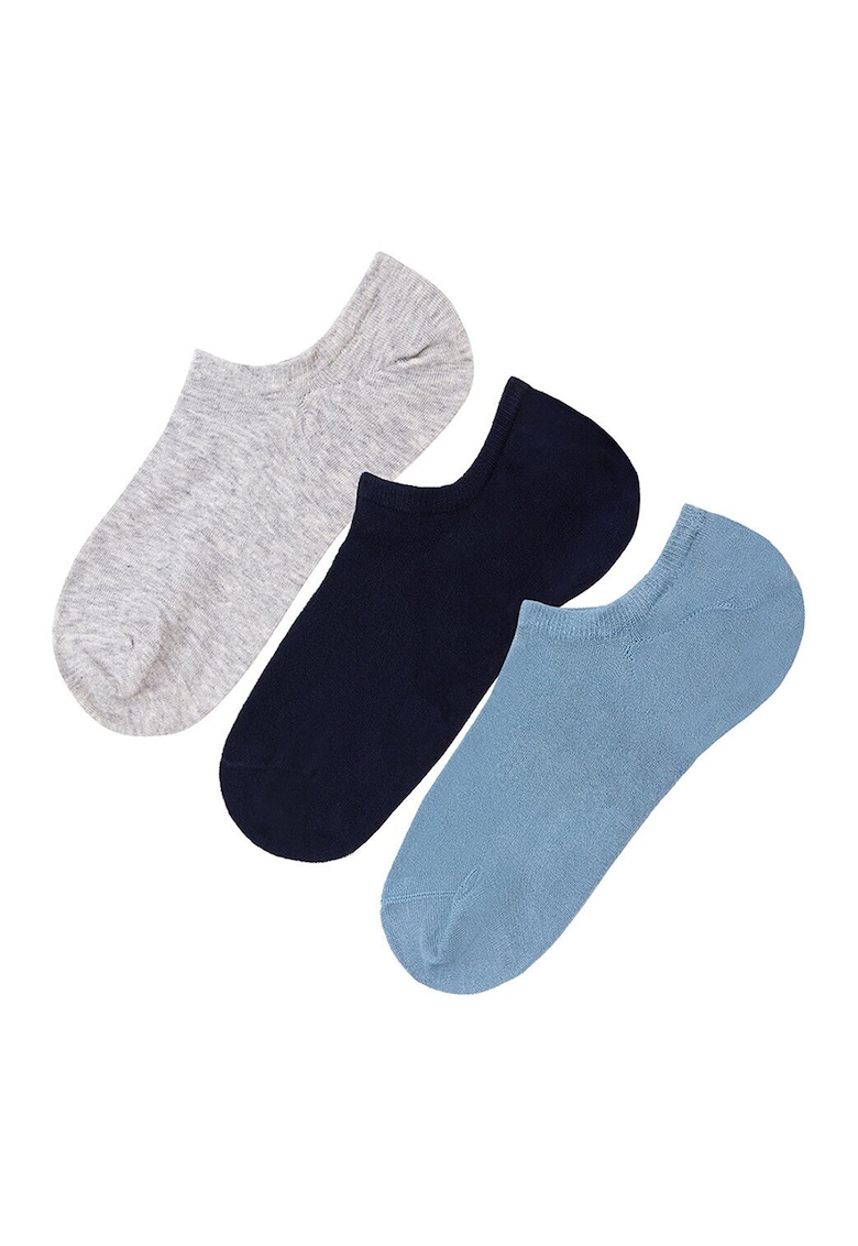 Set de sosete foarte scurte uni - 3 perechi