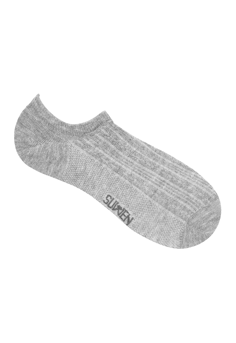 Sosete pana la glezna - din amestec de bumbac