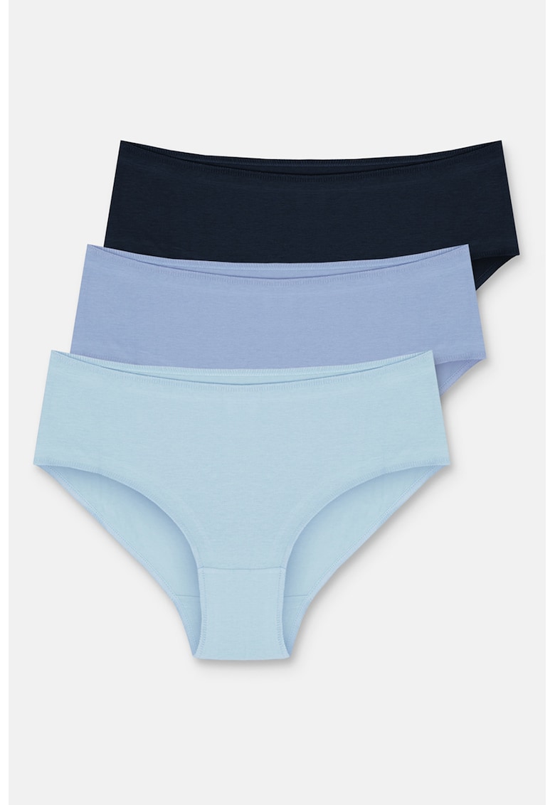 Set de chiloti din amestec de bumbac - 3 perechi