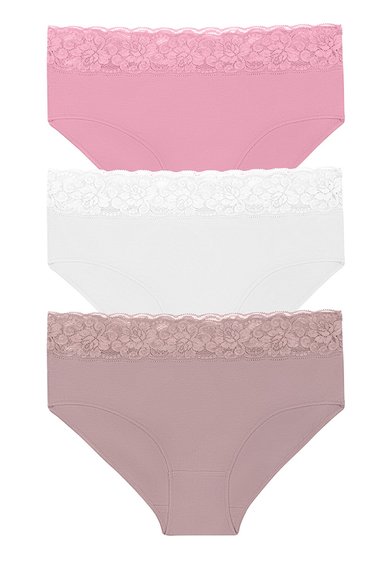 Chiloti hipster cu sireturi