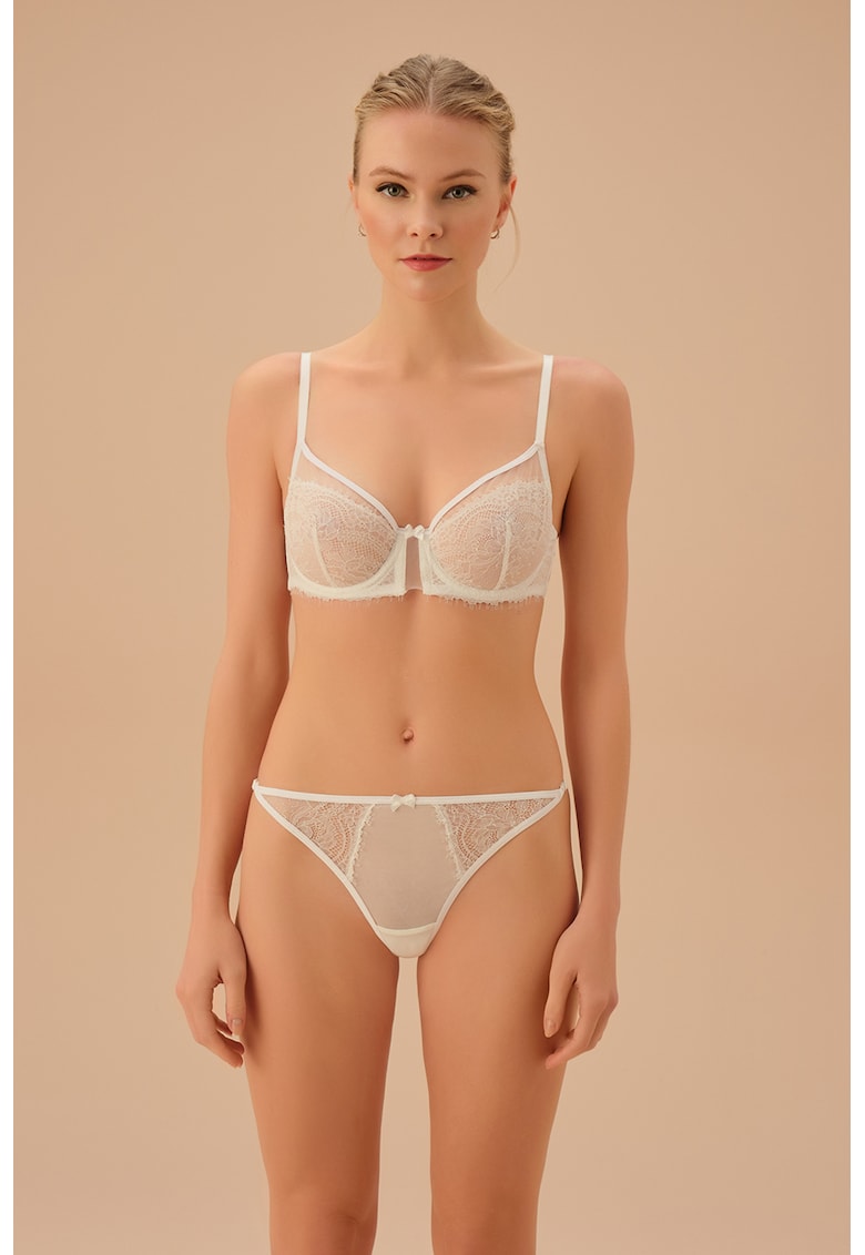 Sutien push-up de dantela Laurel