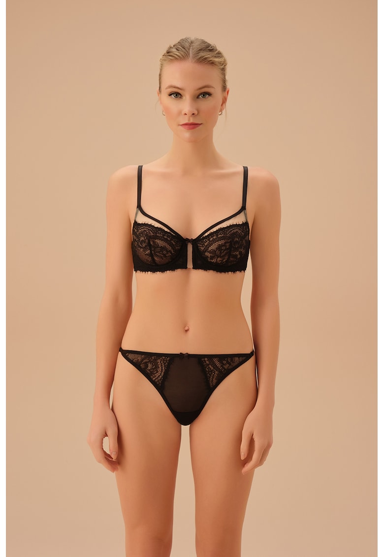 Sutien push-up de dantela Laurel