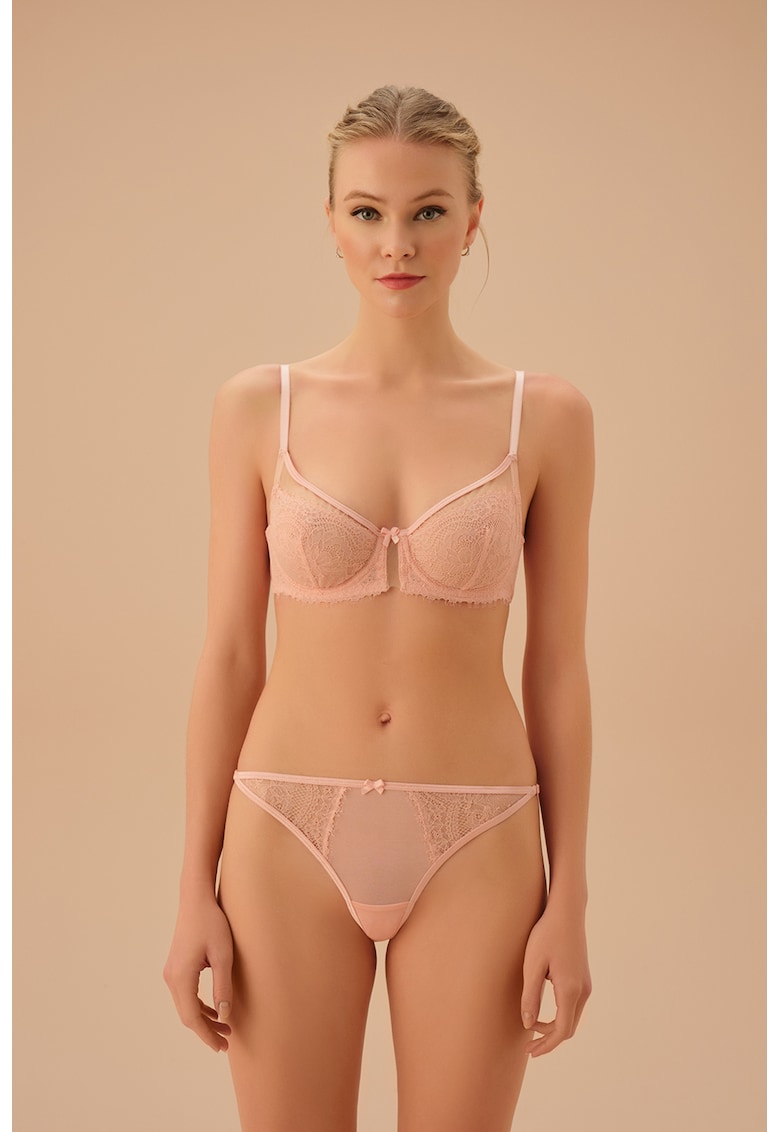 Sutien push-up de dantela Laurel