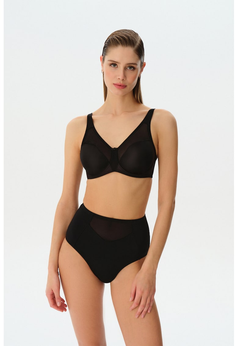 Chiloti modelatori cu talie inalta - Negru