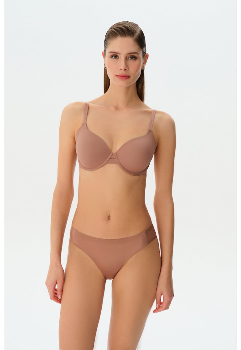 Sutien balconette cu bretele ajustabile Cathy