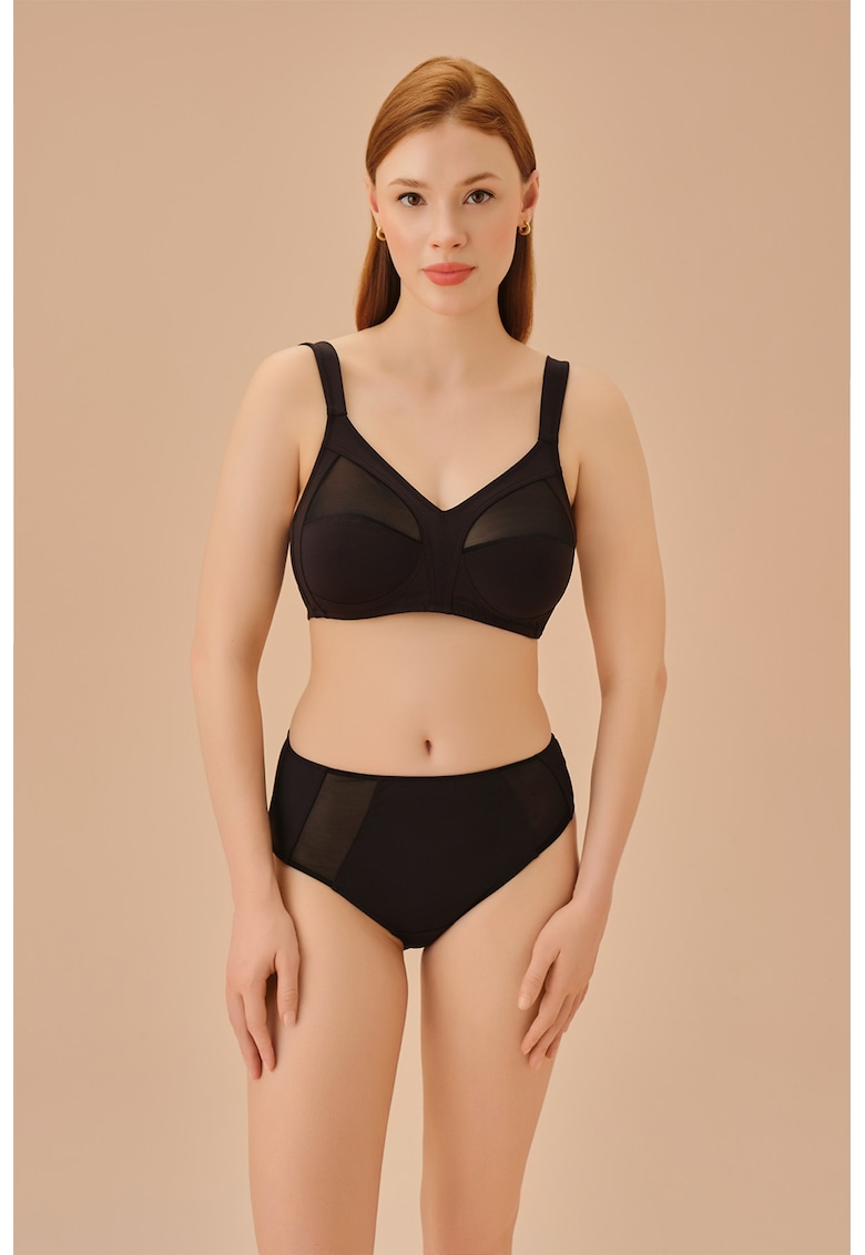 Sutien fara sustinere metalica cu insertii din plasa