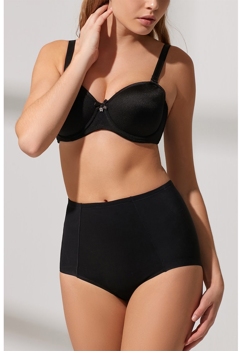 Chiloti cu talie inalta fara cusaturi cu efect modelator