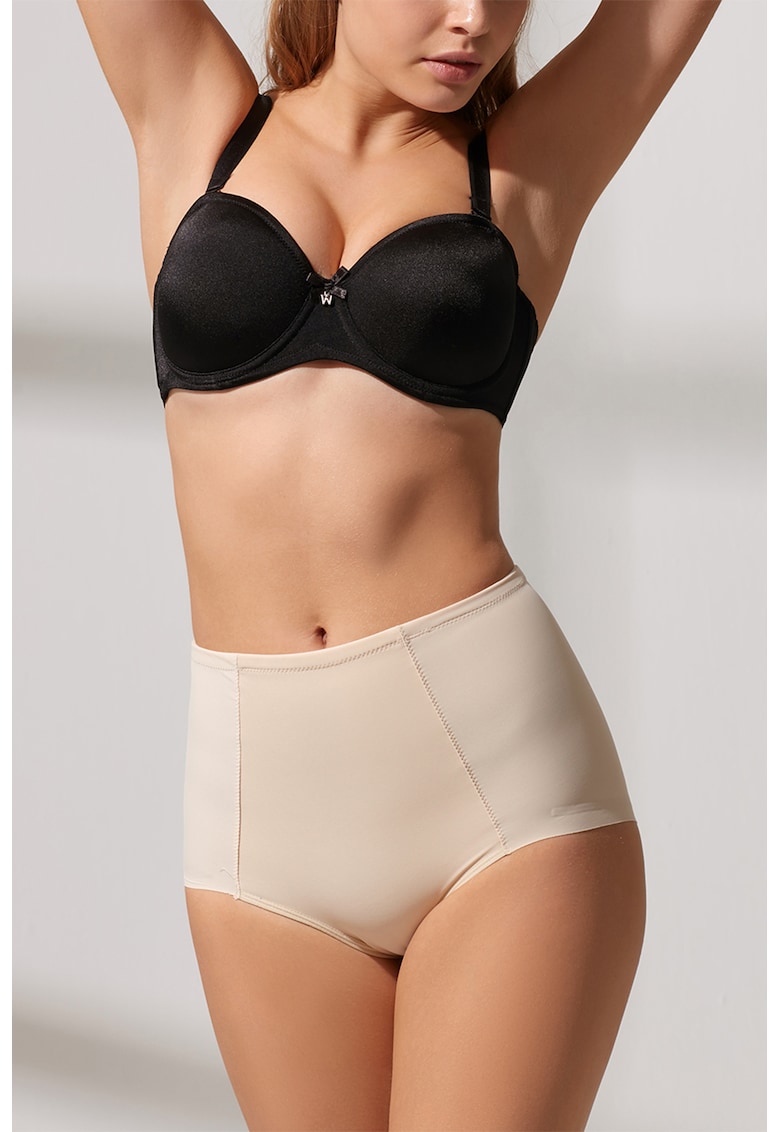 Chiloti cu talie inalta fara cusaturi cu efect modelator