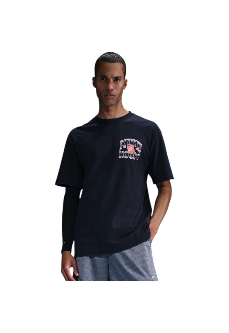 Tricou M90 Hoops 46743 - Negru