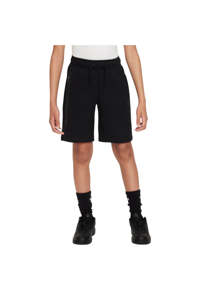 Short Tech Fleece 46689 - Negru