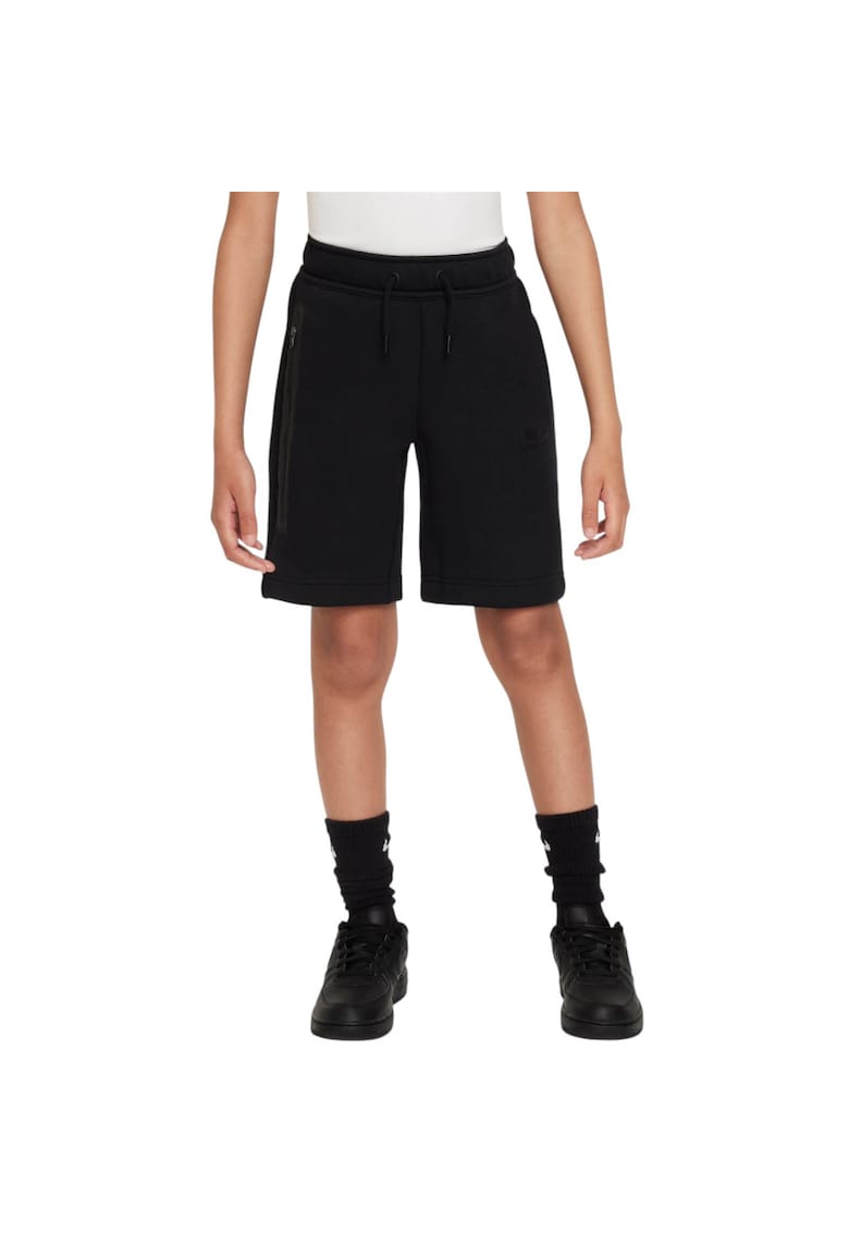 Short Tech Fleece 46689 - Negru