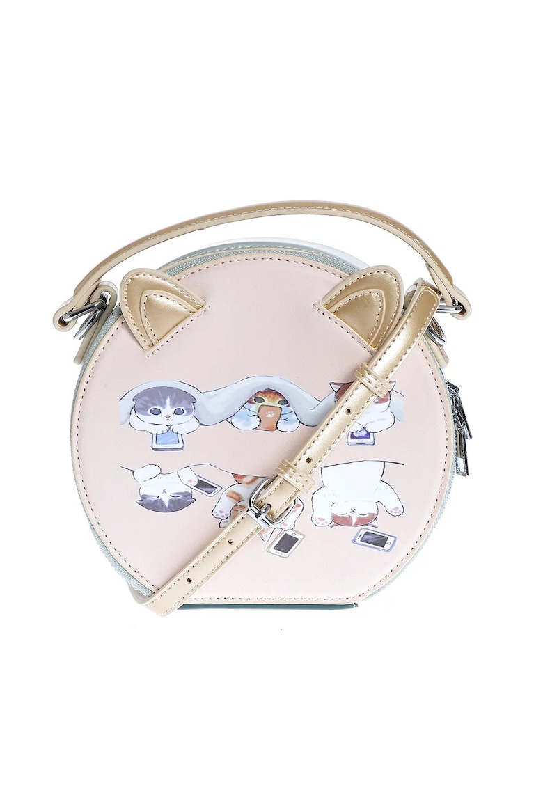 Geanta rotunda cu pisici - Paris Geanta rotunda cu pisici - Paris