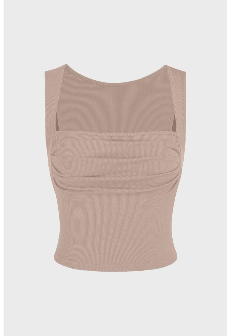 Bluza dama - decolteu patrat - pliuri