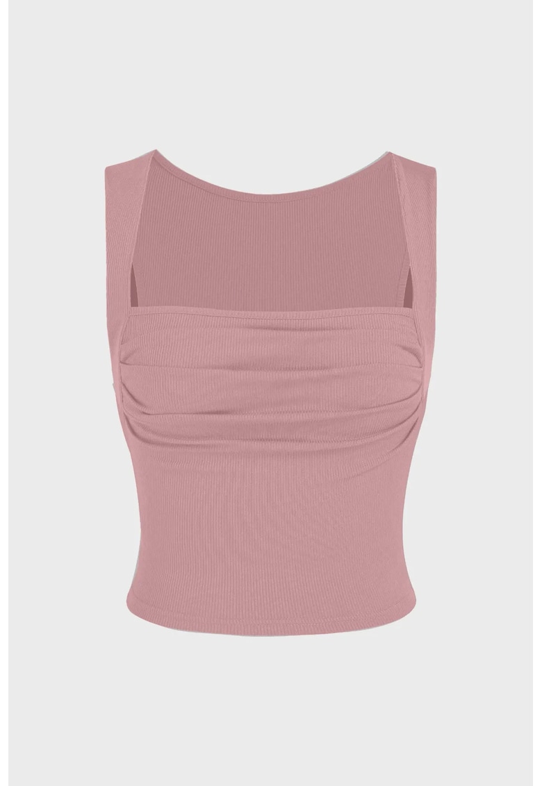 Bluza dama - decolteu patrat - pliuri