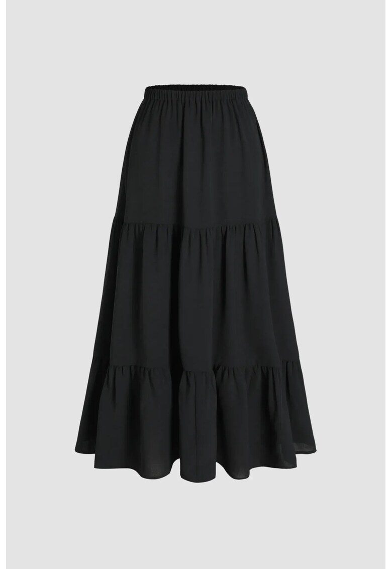 Fusta lunga evazata - cu talie elastica