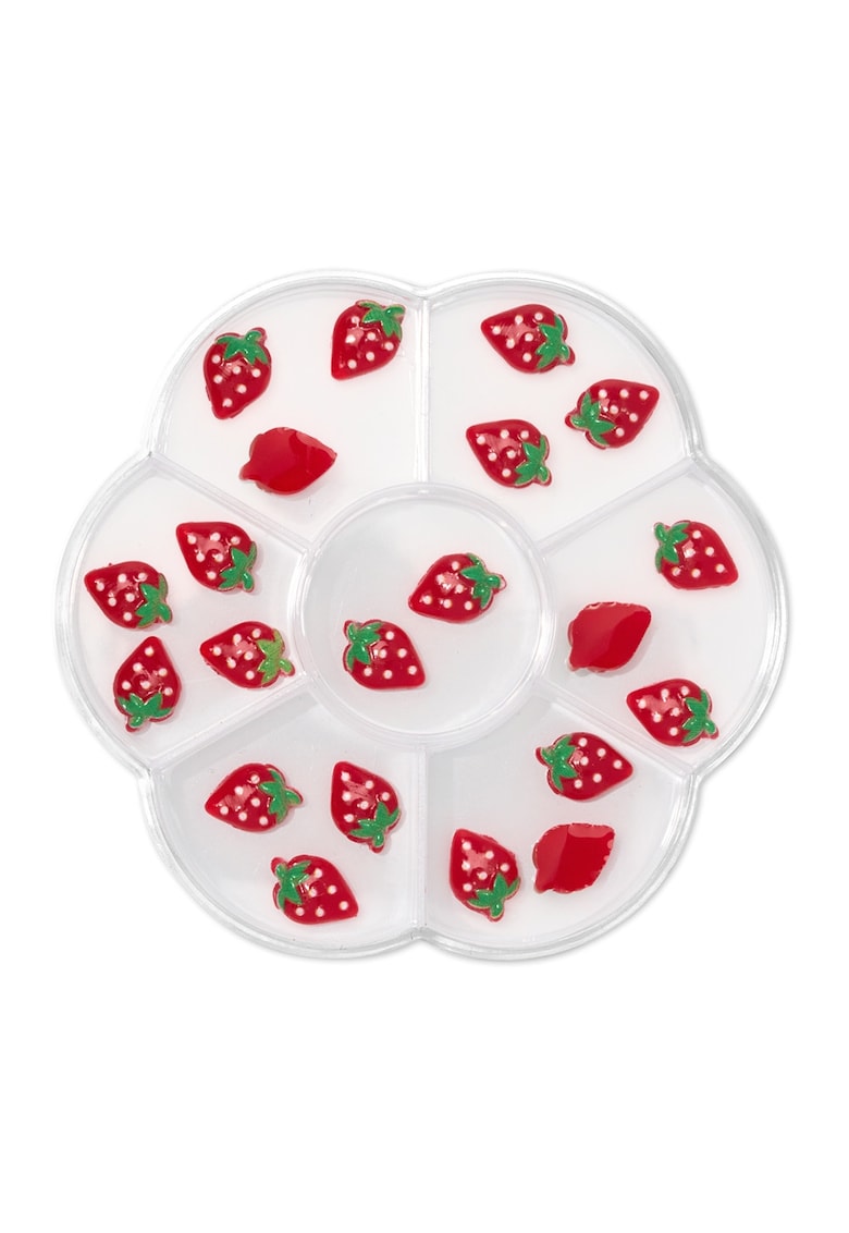 Set decor 3D pentru unghii . 20buc - Strawberries