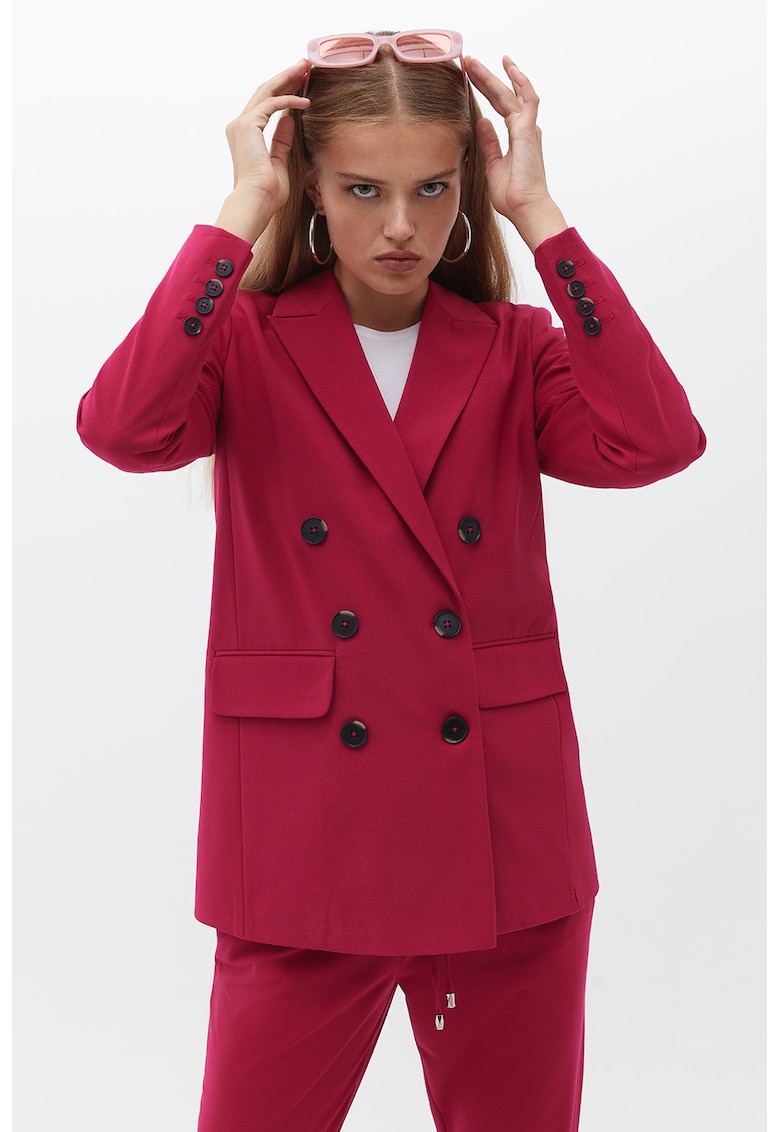 Sacou lejer cu nasturi