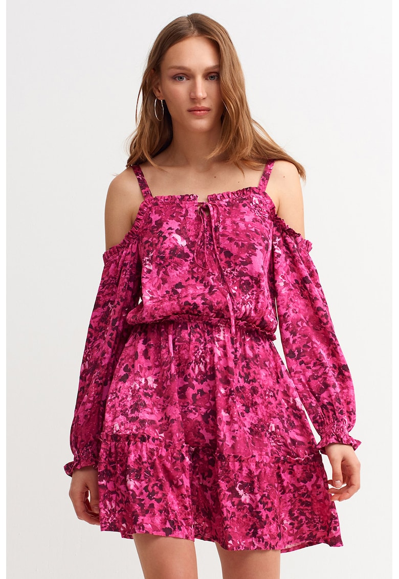 Rochie scurta cu imprimeu